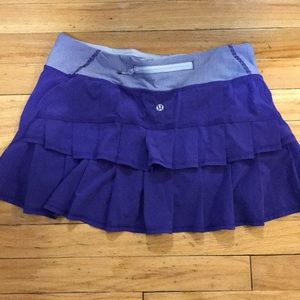 Lululemon Pace Setter Tennis Skirt